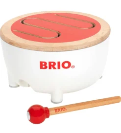 BRIO Toddler Tromme - Rød/Hvid 30181