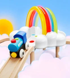 BRIO Togbane - Min Første Togbane - Light Up Regnbuesæt 36002