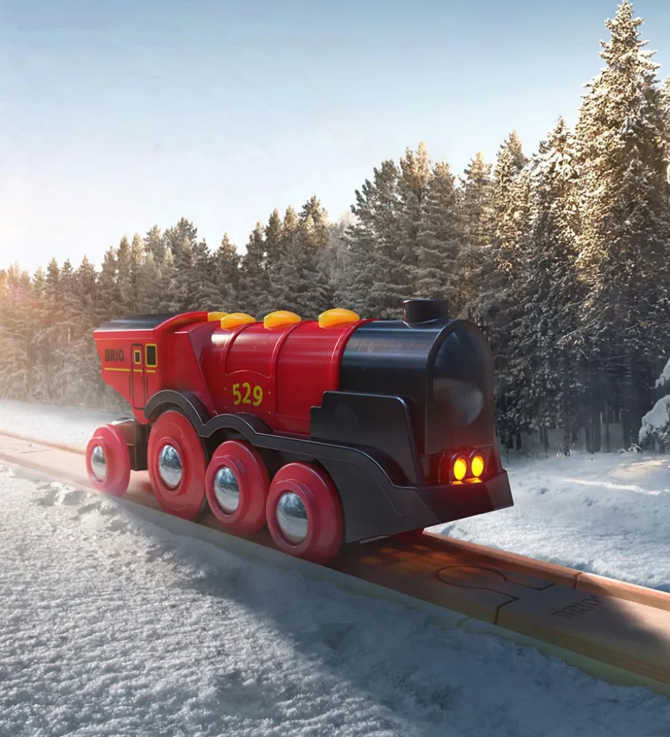 BRIO World Stort Rødt Lokomotiv 33592