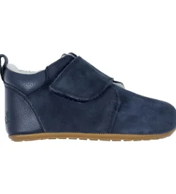 Bundgaard Hjemmesko - Wide Fit - Teddy Navy - Blue