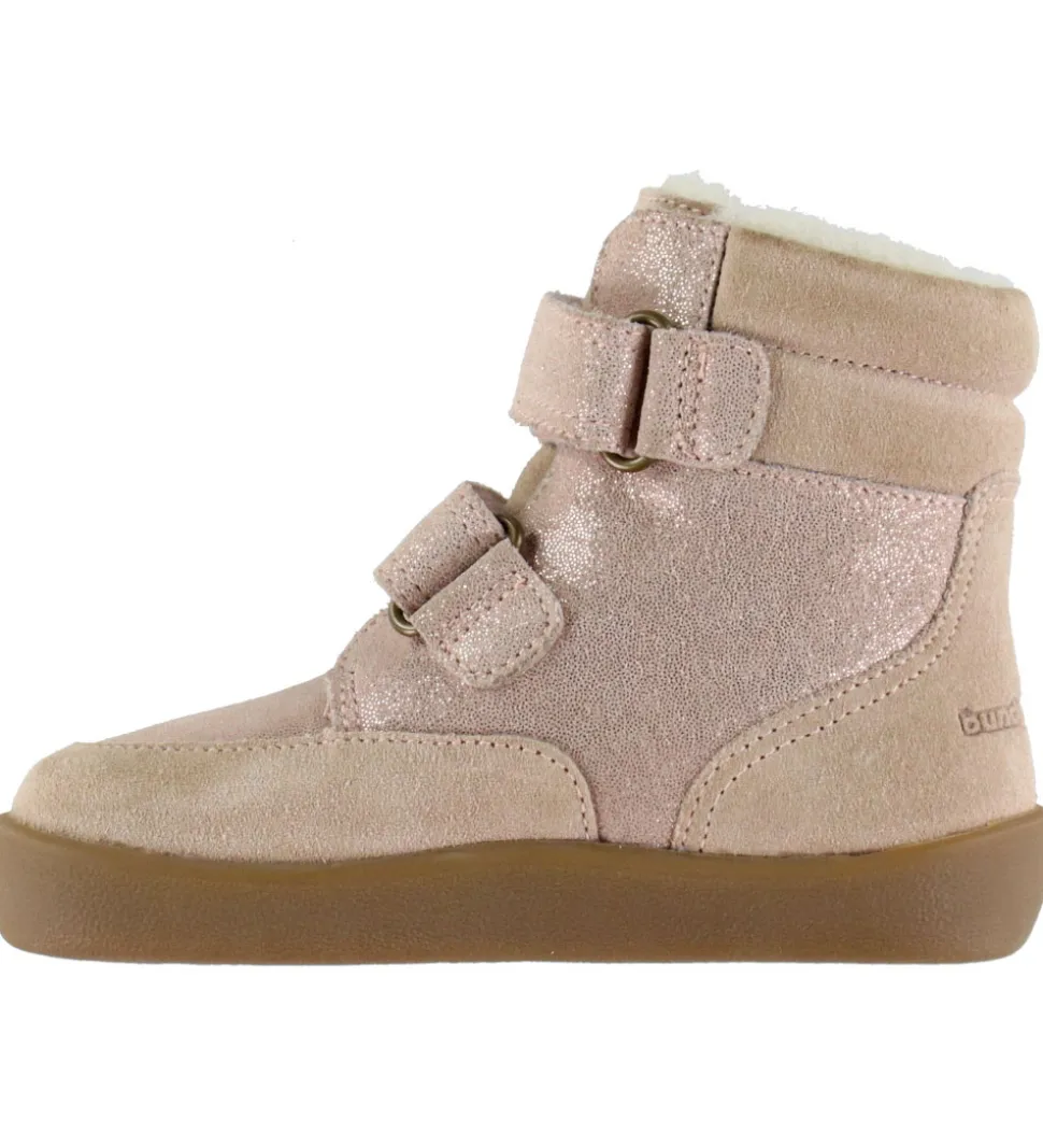 Bundgaard Vinterstøvler - Basil - Tex - Old Rose Glitter