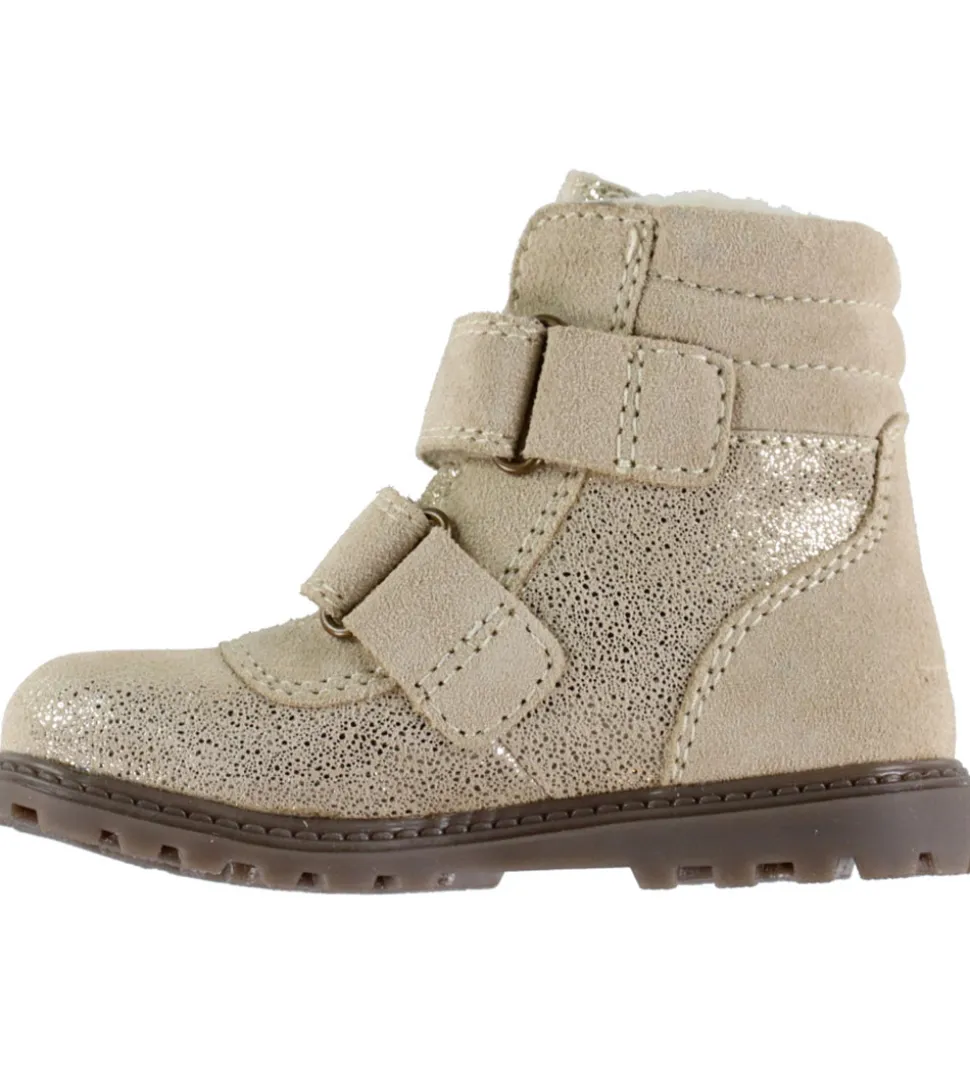 Bundgaard Vinterstøvler - Tex - Tokker Flower - Wide Fit - Ivory