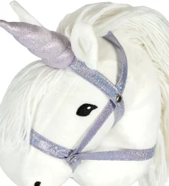 by ASTRUP Enhjørninghorn og Grime Til Kæphest - Lilla m. Glimmer