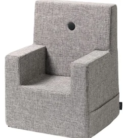 by KlipKlap Lænestol - Kids Chair XL - 63x49x42 cm - Multi Grey/