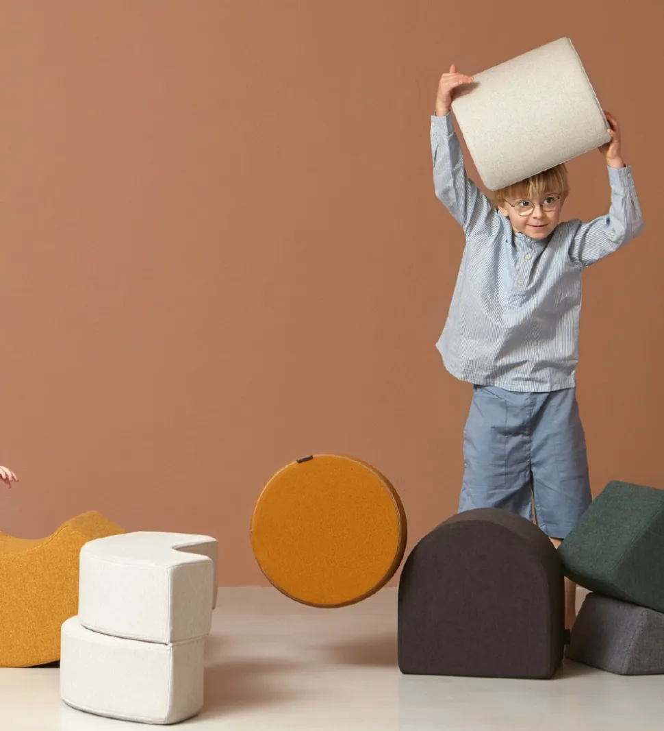 by KlipKlap Tumlemøbel - Mrs. Skirt - 45x30x14 cm - Blue Grey