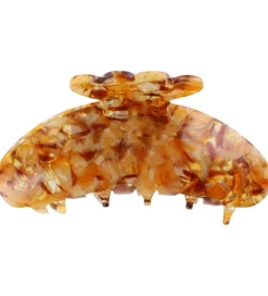 By Stær Hårklemme - Asta - 10x5 cm - Brun Meleret