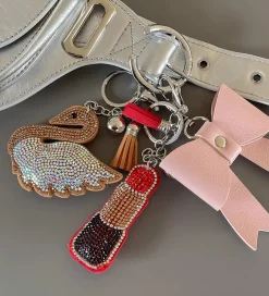 By Stær Nøglering - Svane - Guldfarvet/Multi