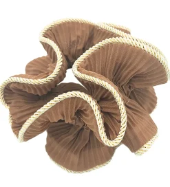 By Stær Scrunchie - Lilje - Gyldenbrun