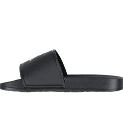 Calvin Klein Badesandaler - Logo Print Pool Slide - Sort