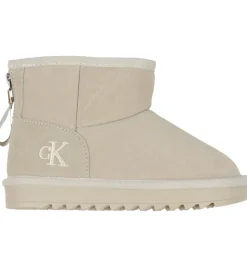 Calvin Klein Bamsestøvler- Fur Boot - Taupe