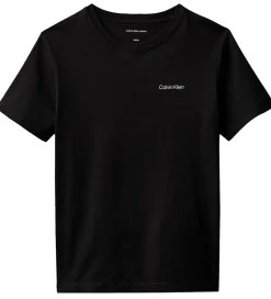 Calvin Klein T-shirt - Chest Inst. Logo - CK Black