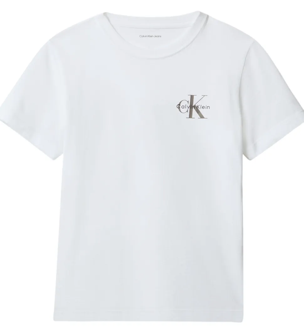 Calvin Klein T-shirt - Monologo - Bright White