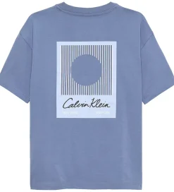 Calvin Klein T-shirt - Polaroid - Satin Blue