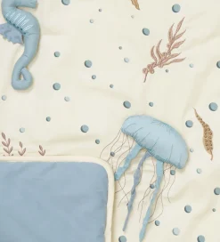 Cam Cam Aktivitetstæppe - 80x80 cm - Sea Garden