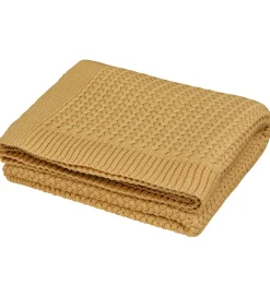 Cam Cam Babytæppe - Strik - Harper - Honey