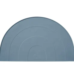 Cam Cam Dækkeserviet - Silikone - Regnbue - Midnight Mix