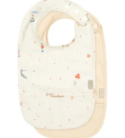 Cam Cam Hagesmække m. Lomme - 2-pak - Carousel