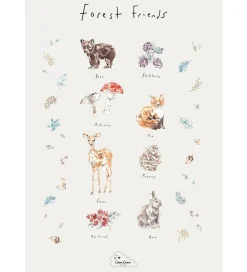 Cam Cam Plakat - Forest Friends