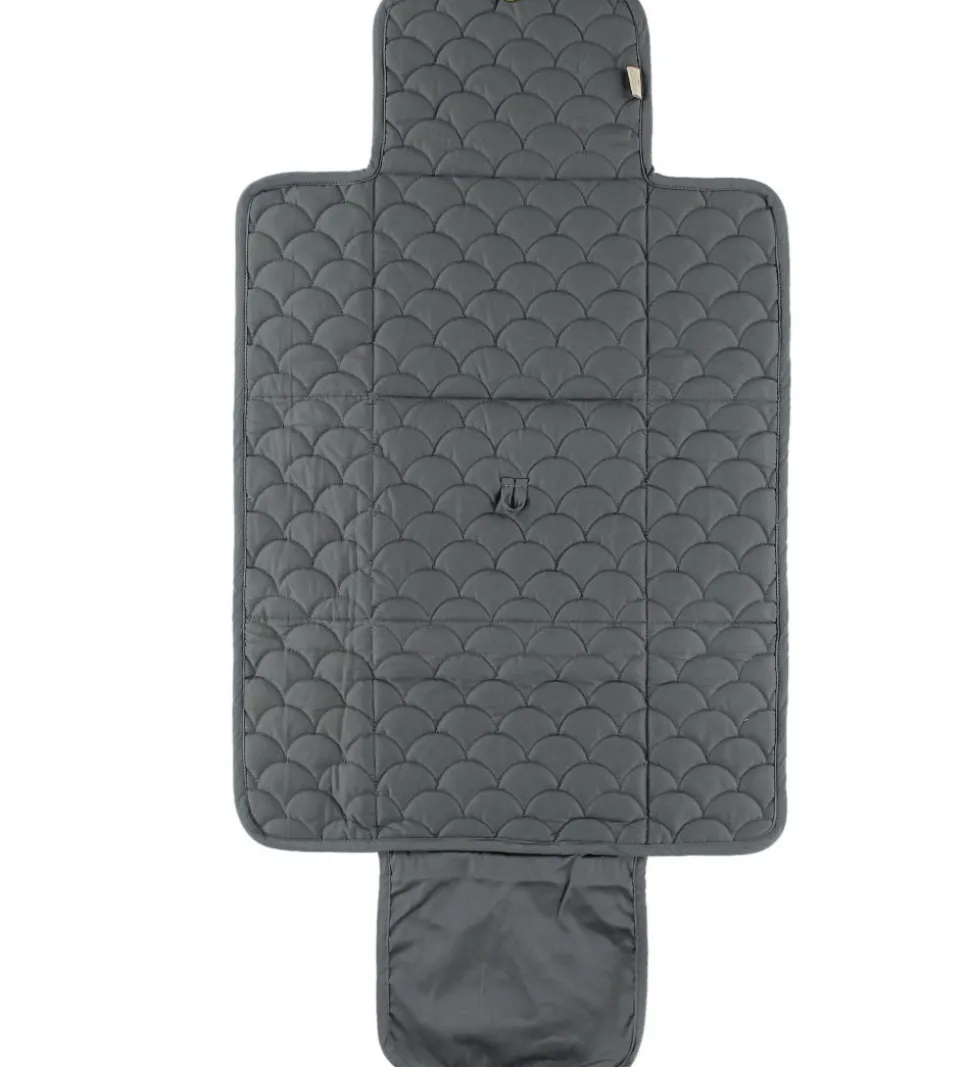 Cam Cam Pusleunderlag - Quilted - 70x44 cm - Charcoal