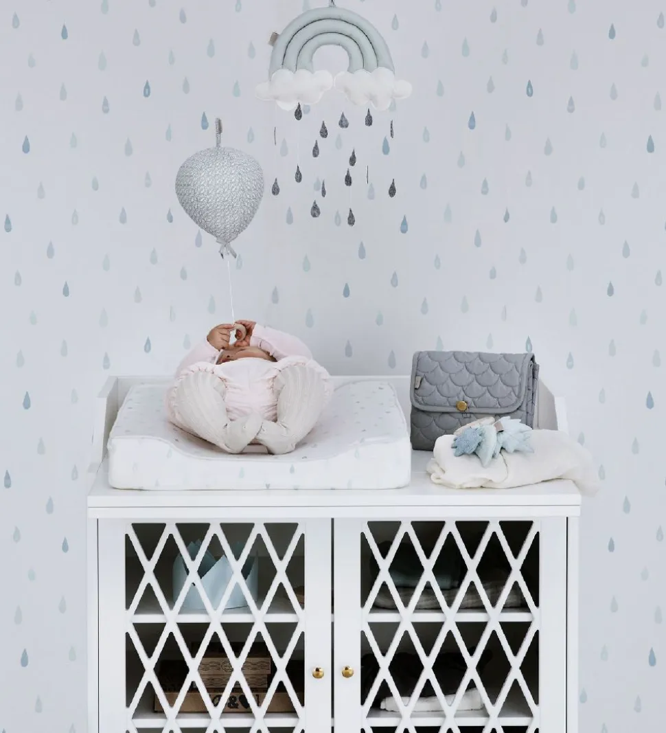 Cam Cam Pusleunderlag - Quilted - 70x44 cm - Charcoal