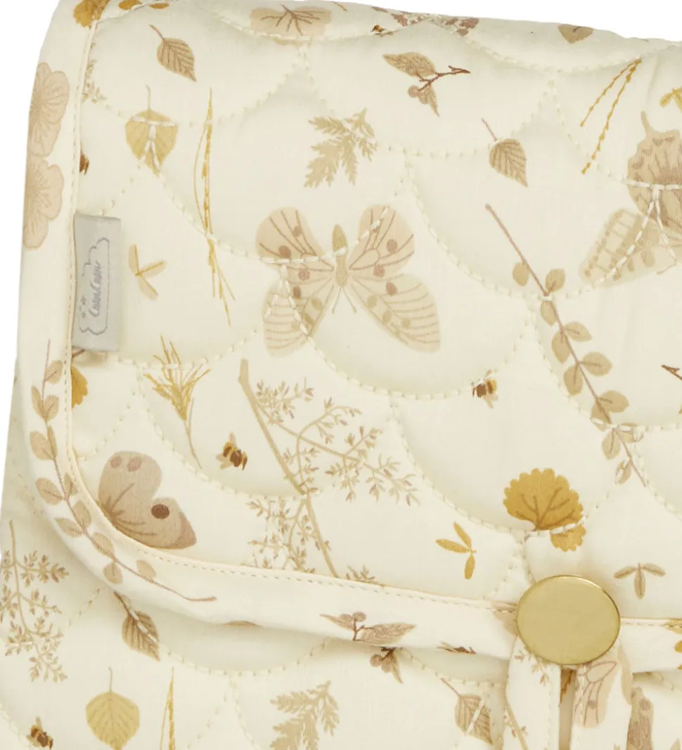 Cam Cam Pusleunderlag - 70x44 cm - Beige m. Blade/Som