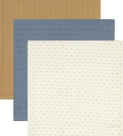 Cam Cam Stofbleer - 70x70 cm - 3-pak - Capri