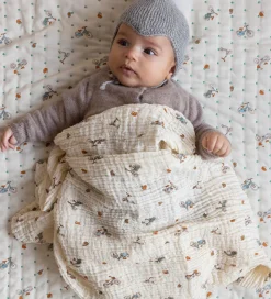 Cam Cam Tæppe - 100x100 cm - Bicycles