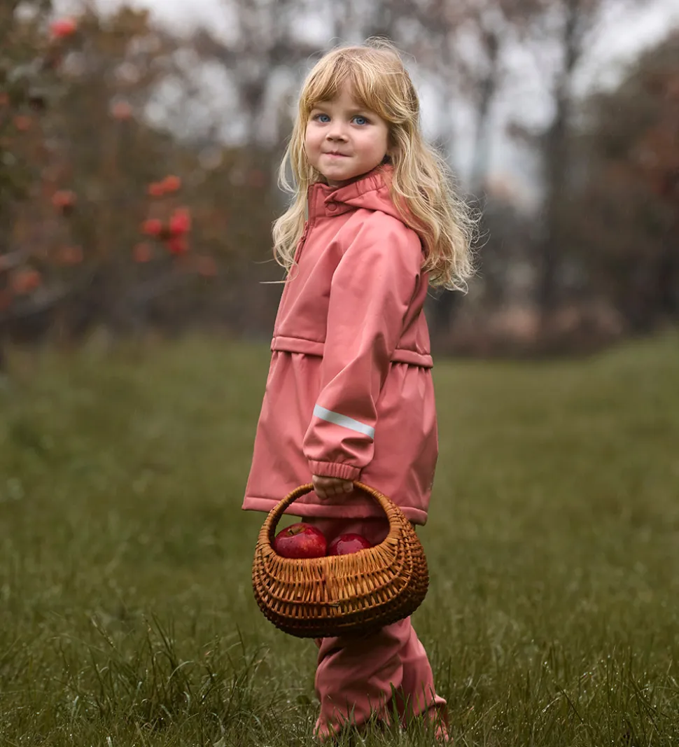 CeLaVi Softshelljakke - Brick Dust