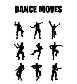 Citatplakat Plakat - A3 - Fortnite - Dance Moves