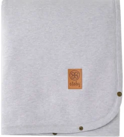 Cloby Teddy Tæppe - 95x75 cm - Grå