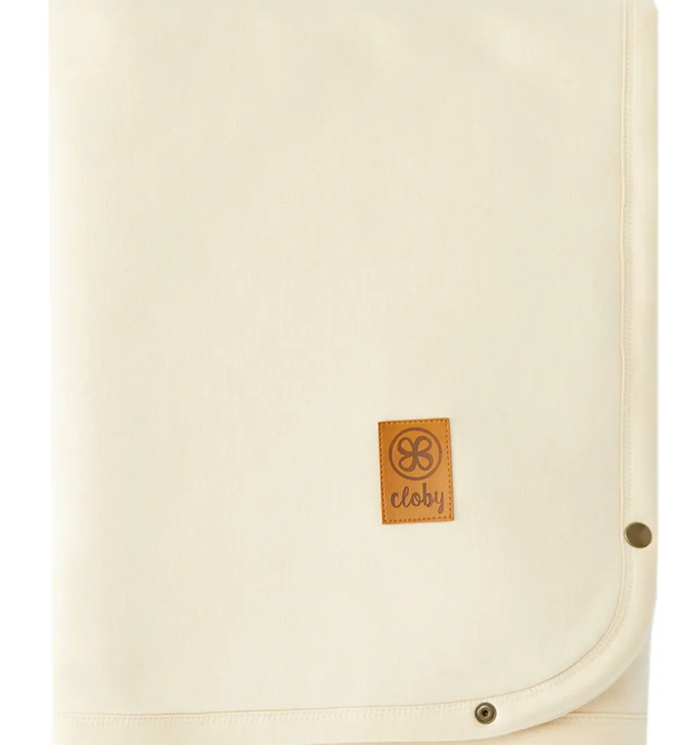 Cloby Teddy Tæppe - 95x75 cm - Off White