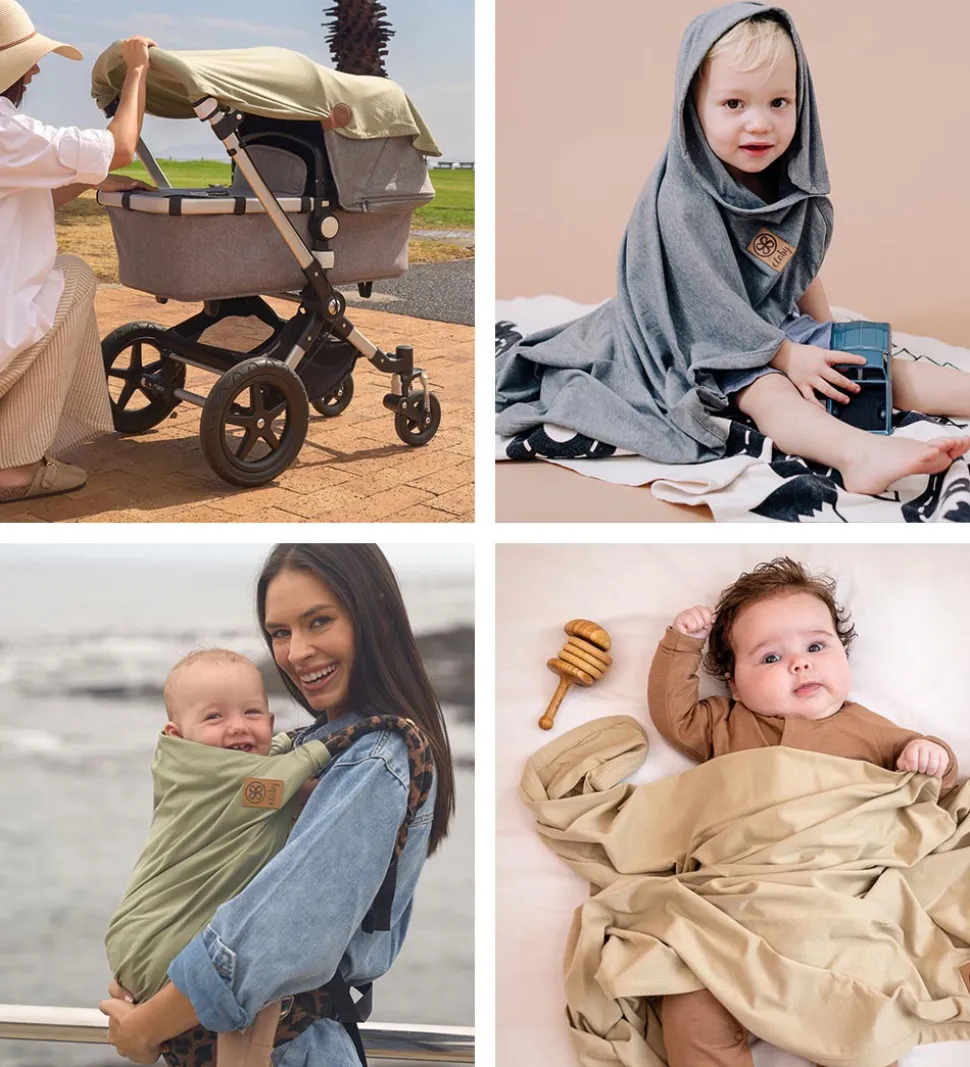 Cloby UV Tæppe - 95x73 cm - UV50+ - Sort