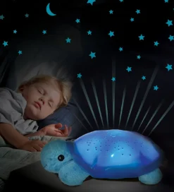 Cloud-B Natlampe - Twilight - 30 cm - Blå Skildpadde