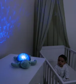 Cloud-B Natlampe m. Lyd - Tranquil Turtle - Mintgrøn