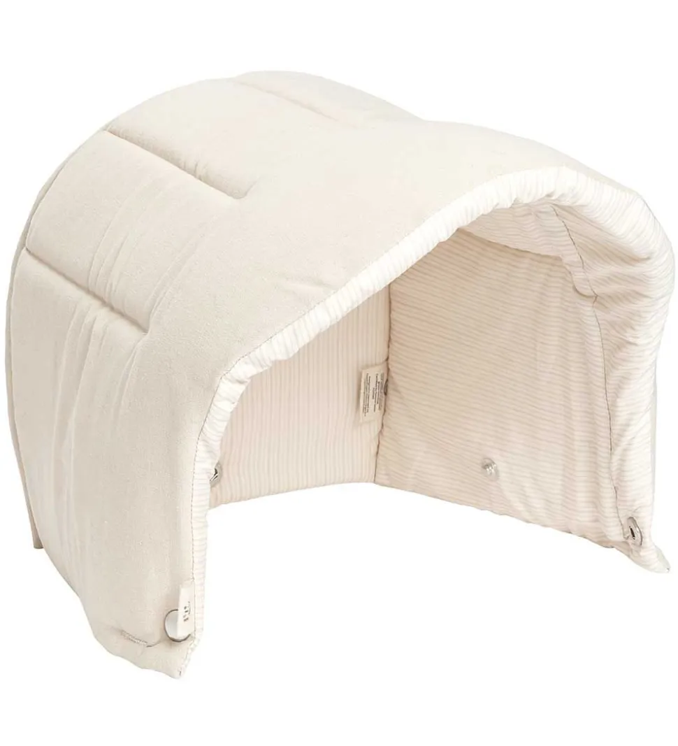 Copenhagen Colors Hætte til Lift/Barnevognspude - 2-i-1 - Creme