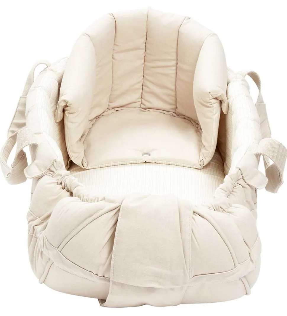 Copenhagen Colors Hætte til Lift/Barnevognspude - 2-i-1 - Creme