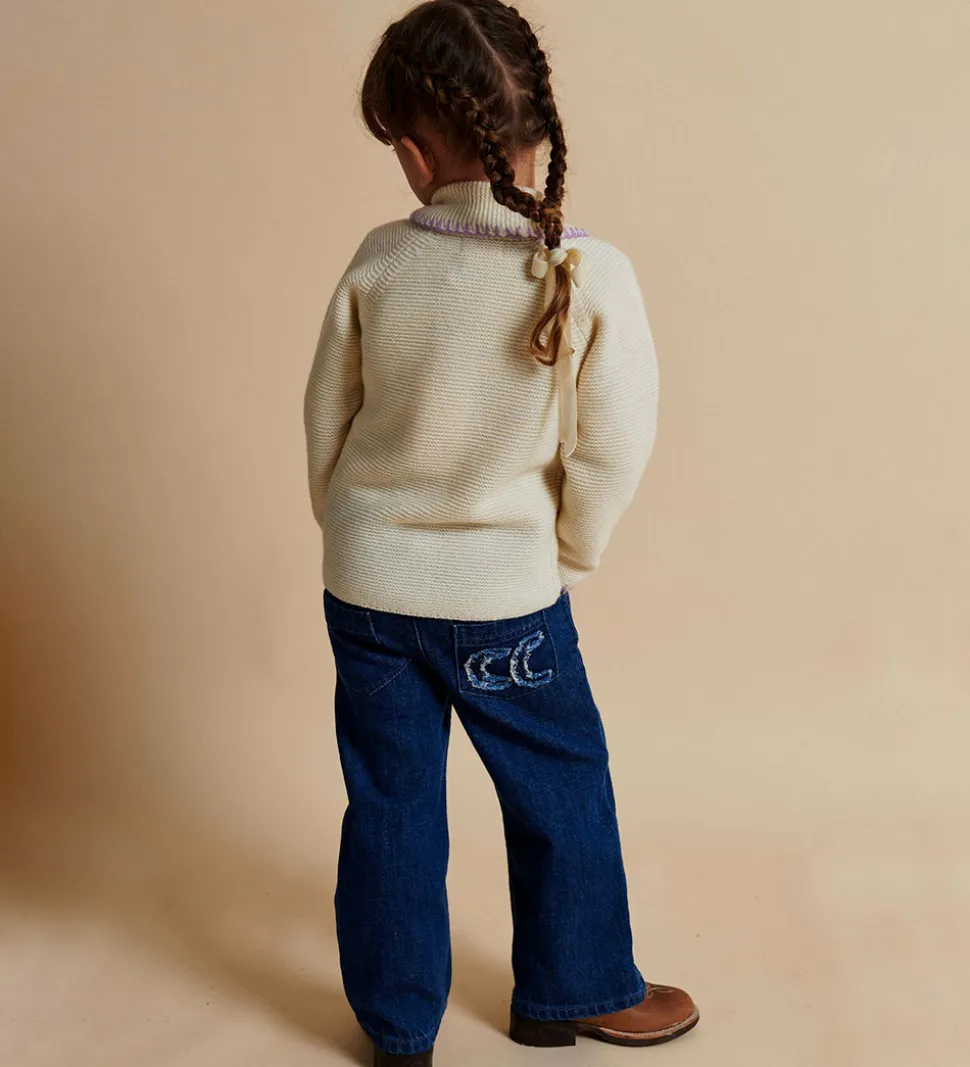 Copenhagen Colors Jeans - Pocket Embro - Dark Indigo Blue