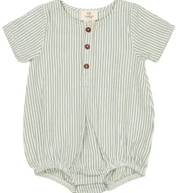 Copenhagen Colors Sommerdragt - Green W. Cream Stripe