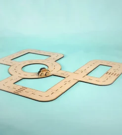 Crateit Kreasæt - Crateit Town - Træ - Rundkørsel - 28 Dele