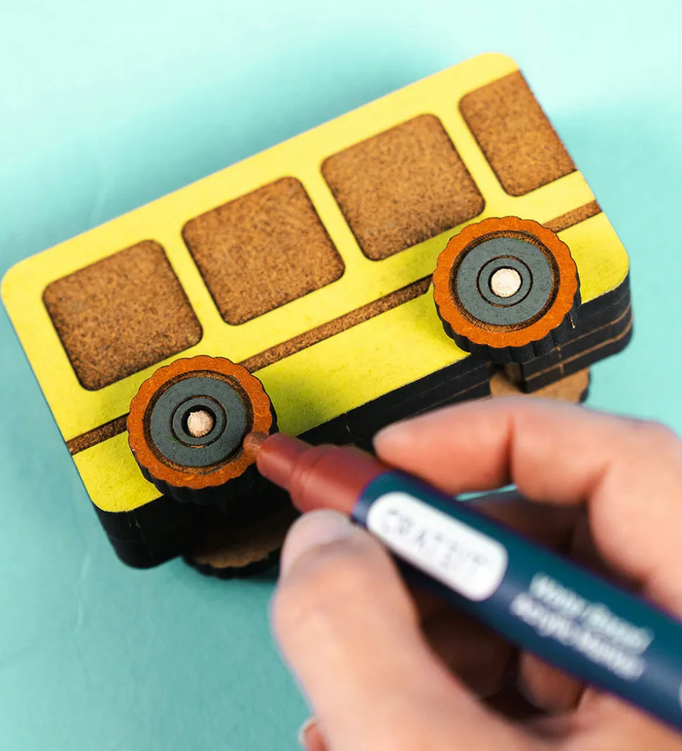 Crateit Kreasæt - Crateit Town - Træ - Bus Adventures