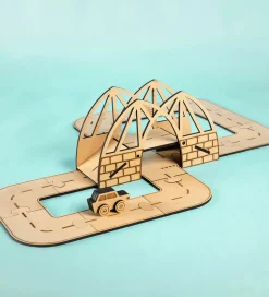 Crateit Kreasæt - Crateit Town - Træ - Dreamy Drawbridge - 20 De