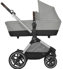 Cybex Klapvogn/Barnevogn - Eos Lux - 2-i-1 - Stone Grey