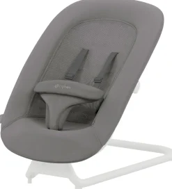 Cybex Skråstol - Lemo - 61x44 cm - Suede Grey/Mid Grey