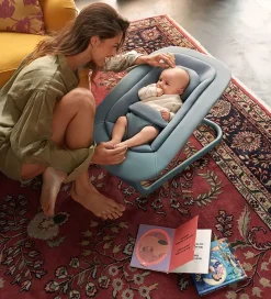 Cybex Skråstol - Lemo - 61x44 cm - Stone Blue/Mid Blue