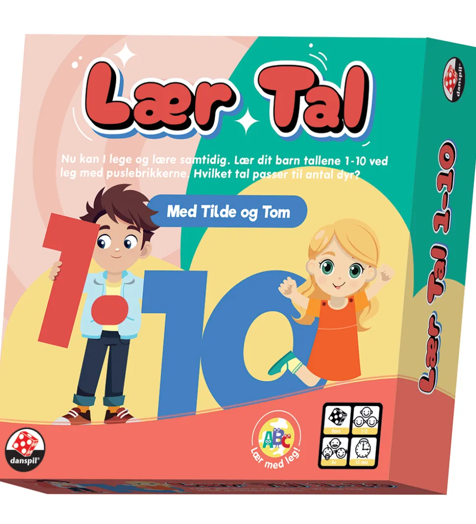 Danspil Spil - Lær Tal