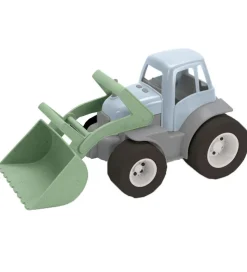 Dantoy BIO Plastic Traktor m. Grab - Blå/Grøn