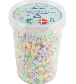 Dantoy Perler - 1580 stk - Pastel Genbrug