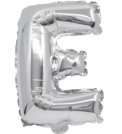 Decorata Party Foileballon - 31 cm - E - Sølv