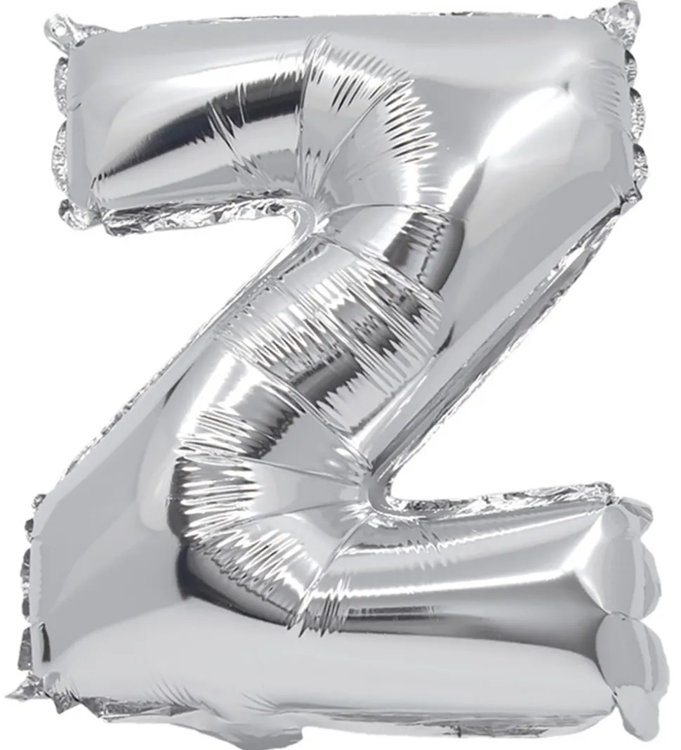 Decorata Party Foileballon - 30 cm - Z - Sølv