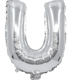 Decorata Party Foileballon - 31 cm - U - Sølv